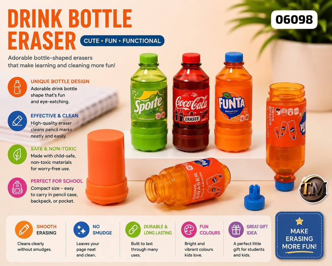 BOTTLE ERASER