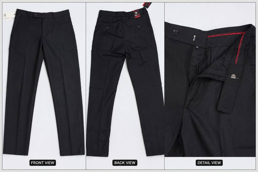 NEW BLACK OFFICE PANT PREMIUM QUALITY