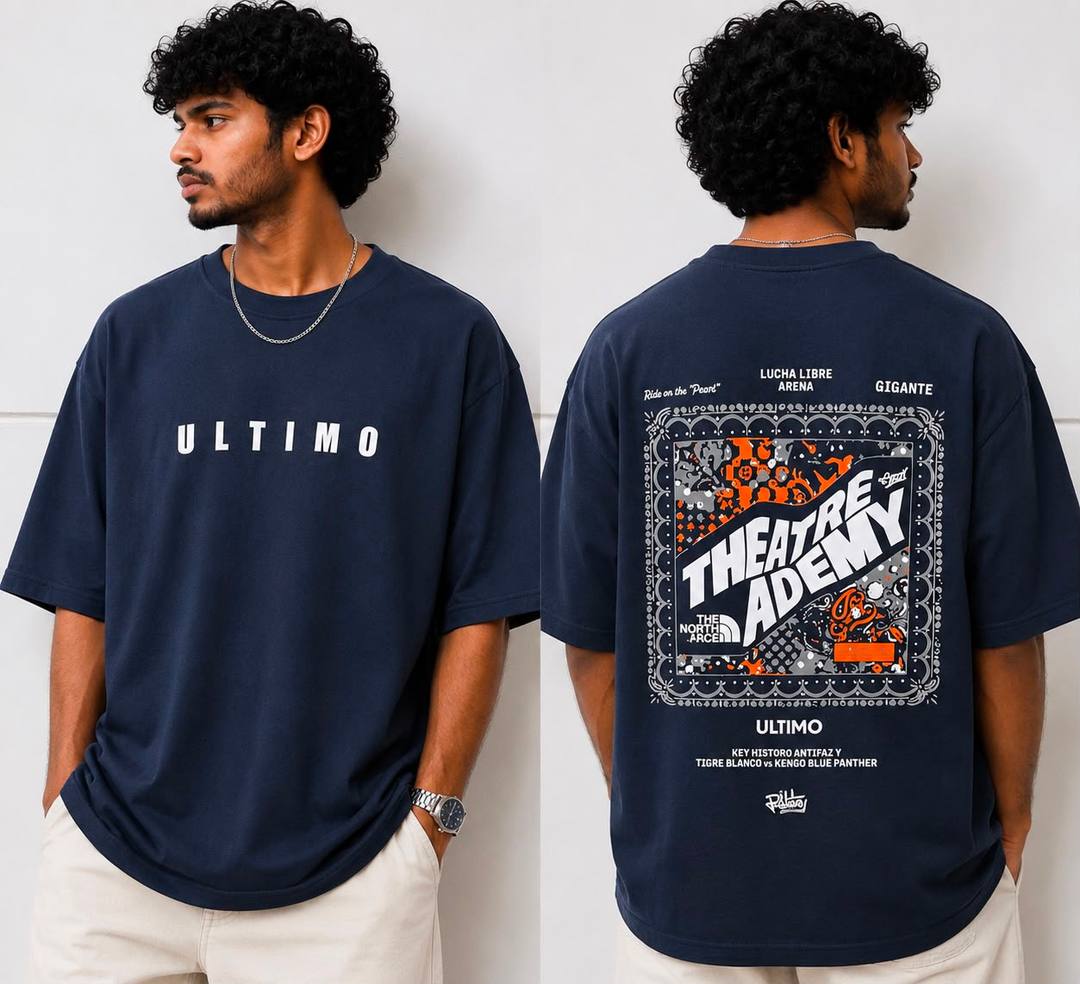 Over Sizes Back Print T-Shirts