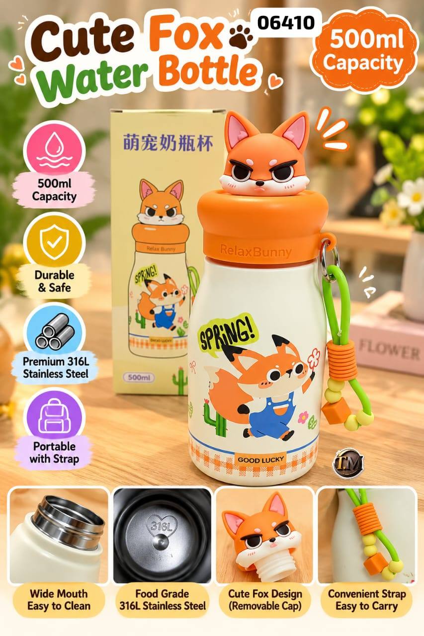 HIGH-QUALITY STAINLESS STEEL WATER BOTTLE
