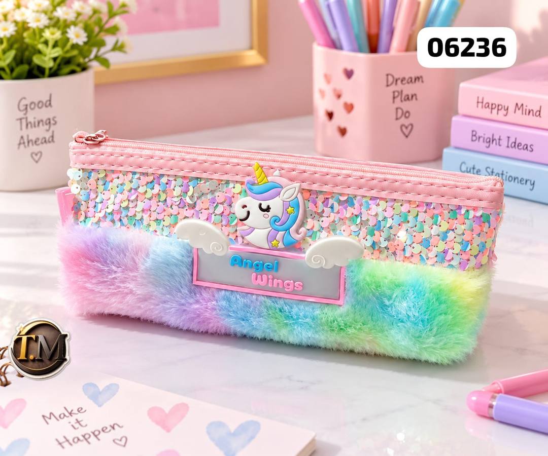 CUTE FLUSHY PENCIL CASE – FOR SALE