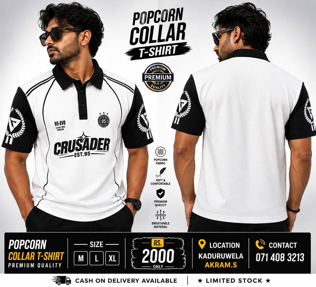 POPcorn Collar T-Shirt