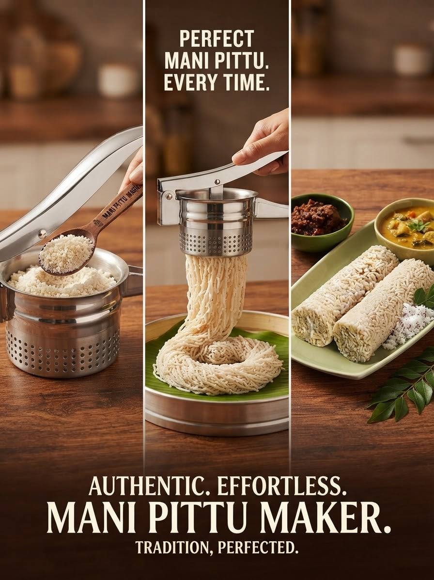 SILVER PUTTU MAKER