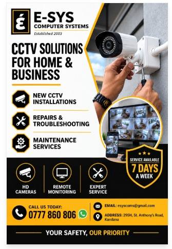 CCTV NEW, REPAIR, MAINTENANCE