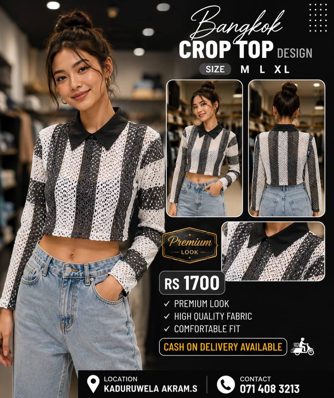 BANGKOK CROP TOP FOR SALE