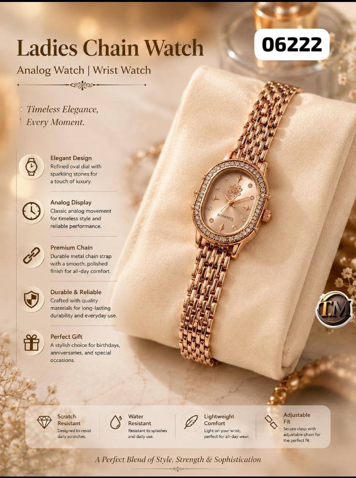 ELEGANT LADIES CHAIN WATCH