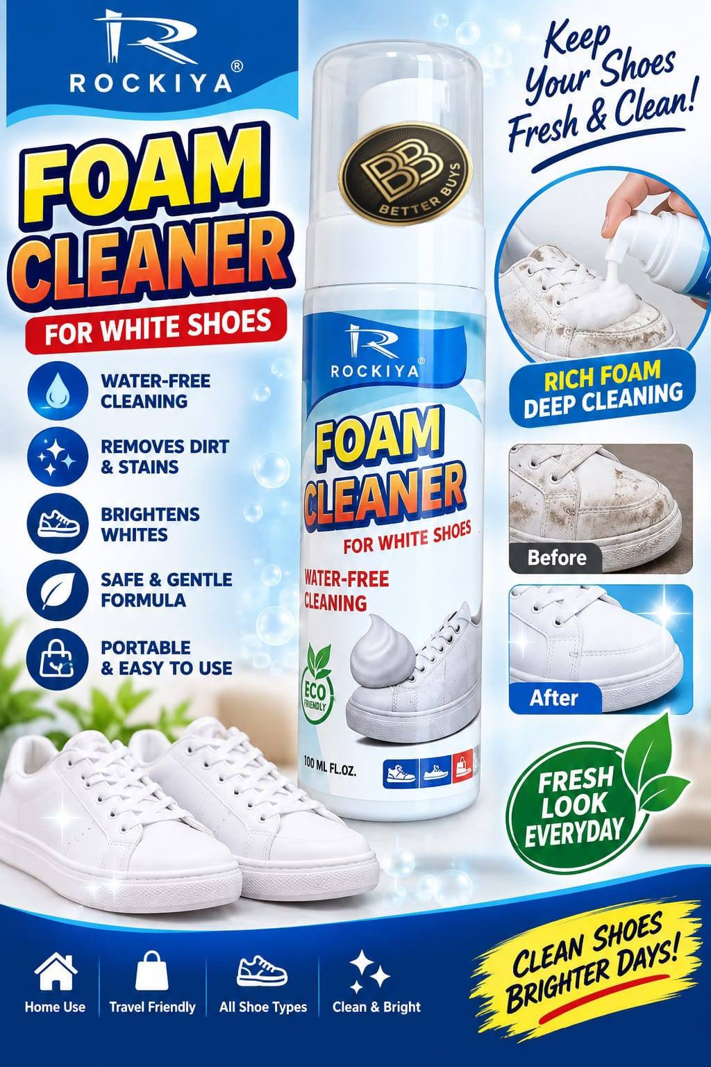 SHOE FOAM CLEANER