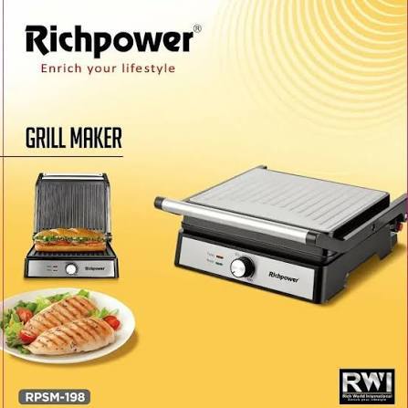 Richpower Grill Maker – 4 Slice For Sale