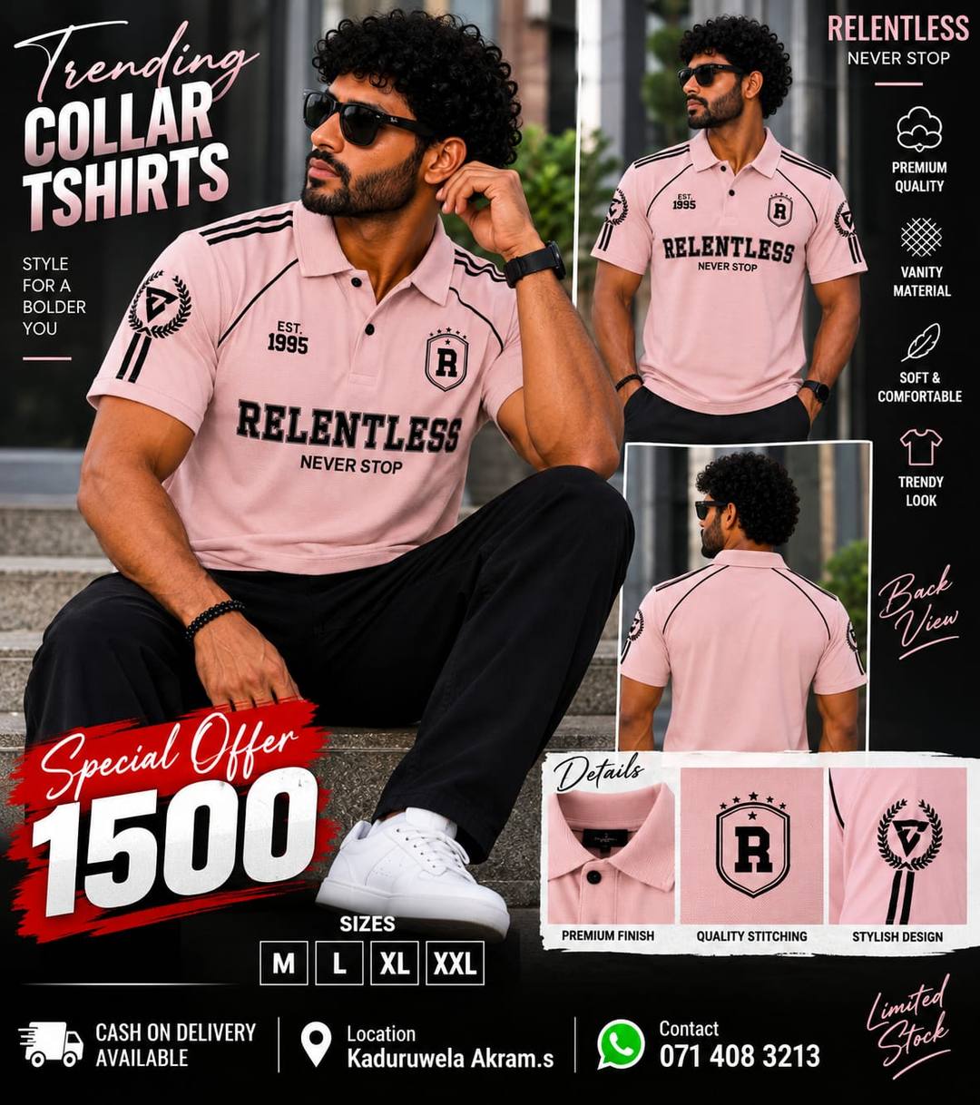 TRENDING COLLAR T-SHIRTS FOR SALE
