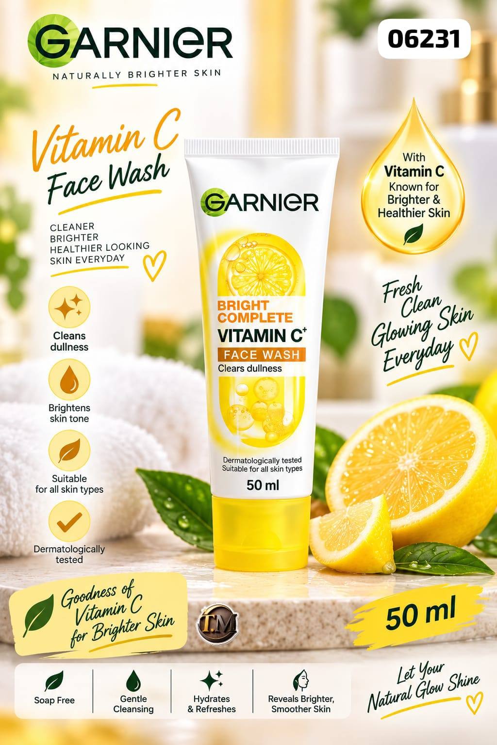 GARNIER FACE WASH – FOR SALE