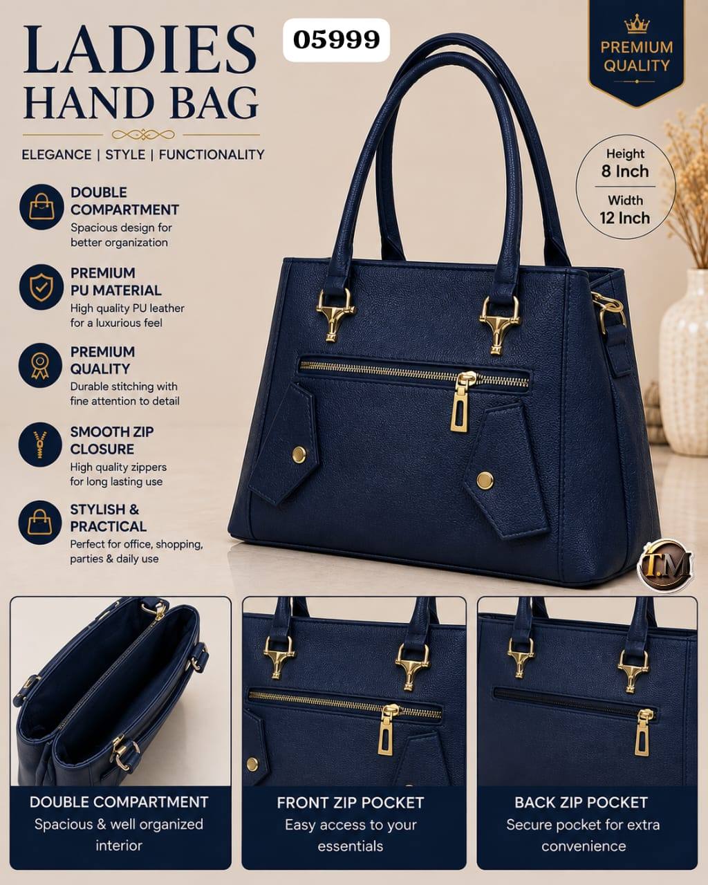 Premium Quality Ladies Hand Bag