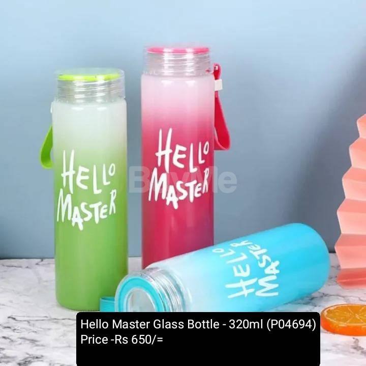 HELLO MASTER GLASS BOTTLE - 320ML