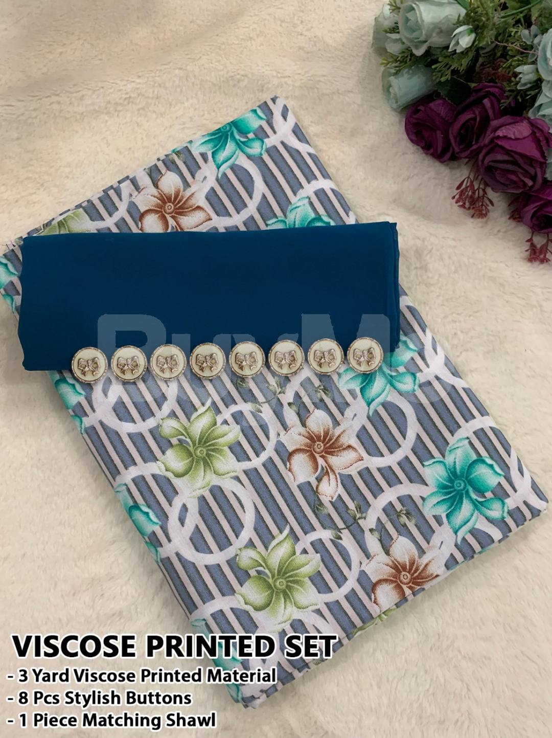 VISCOSE PRINTED SET DESIGN 1