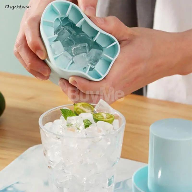 SILICONE ICE CUBE MAKER CUP
