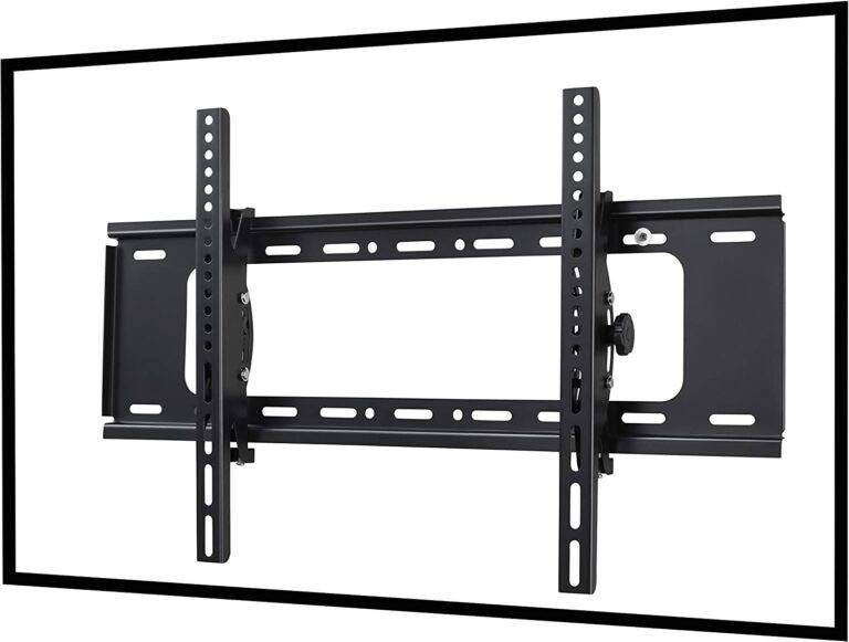 AIWA TV WALL BRACKET WITH TILT FOR 32″-43″ FLAT PANEL TVS, MAXIMUM LOAD CAPACITY UP TO 25KG