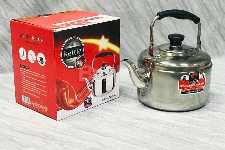 STAINLESS STEEL WHISTLING KETTLE 3L - DCZB-20