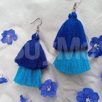 TUSSLE EARRINGS - TWO LAYERS