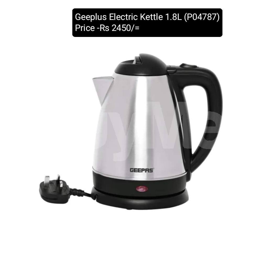 GEEPAS ELECTRIC KETTLE 1.8L