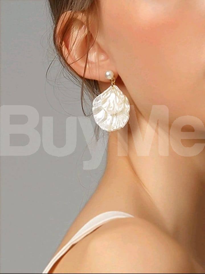PEARL SHELL EARRINGS FOR LADIES