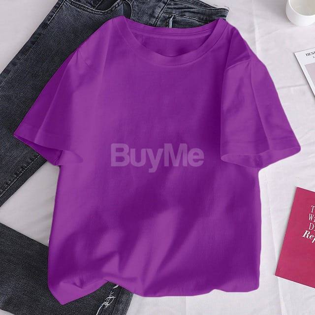 UNISEX PLAIN BAGGY - PURPLE