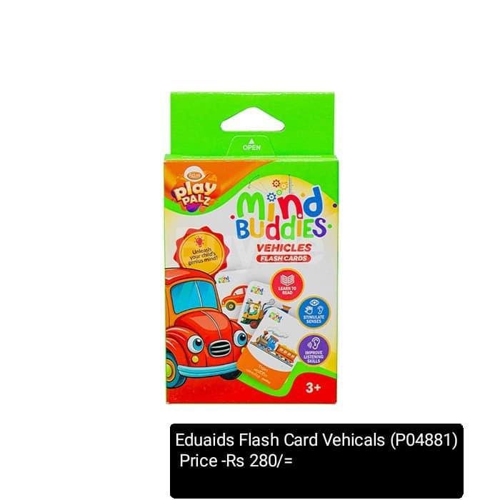 EDUAIDS FLASH CARD - VEHICLES