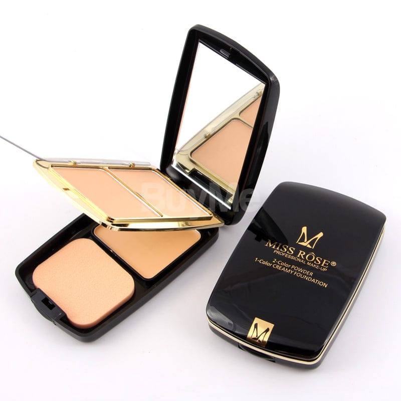 MISS ROSE COMPACT POWDER AND CREAMY FOUNDATION