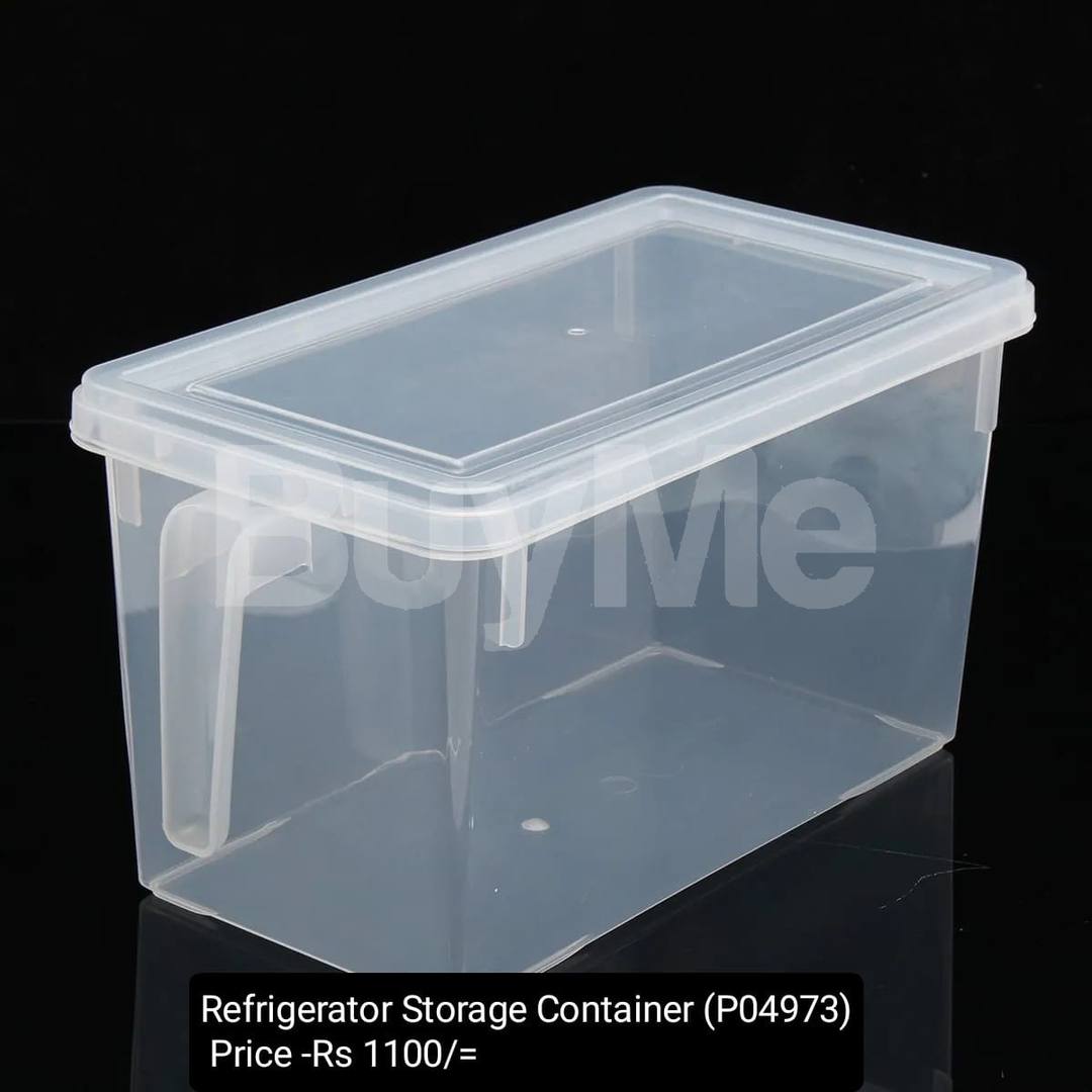REFRIDGERATOR STORAGE CONTAINER WITH LID