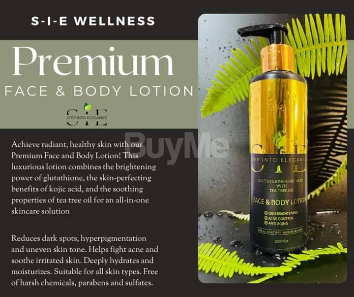 S.I.E WELLNESS PREMIUM FACE & BODY LOTION