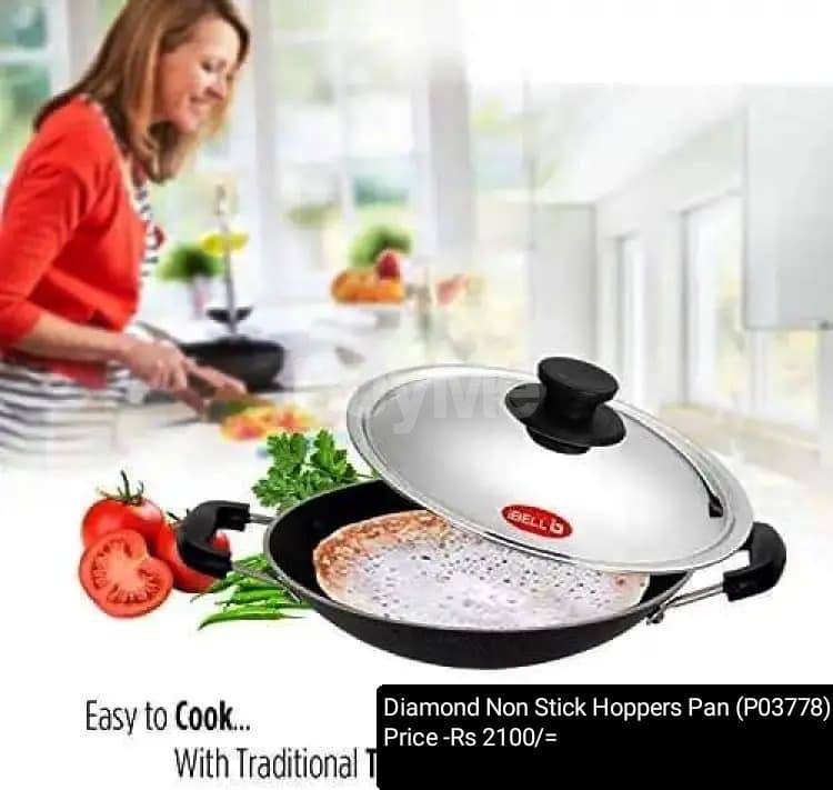 DIAMOND NON STICK HOPPERS PAN