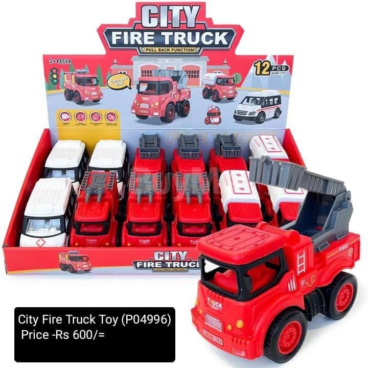 CITY FIRE TRUCK TOY