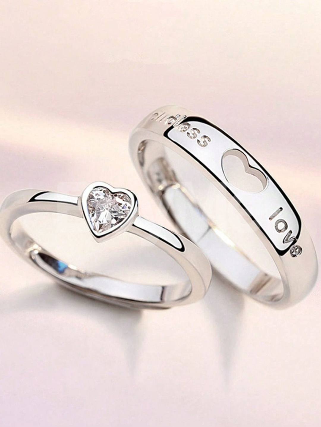 COUPLE RINGS - SILVER