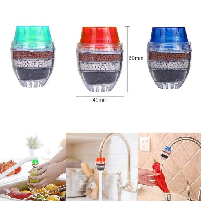 ACTIVATED CARBON ROUND TAP WATER FILTER