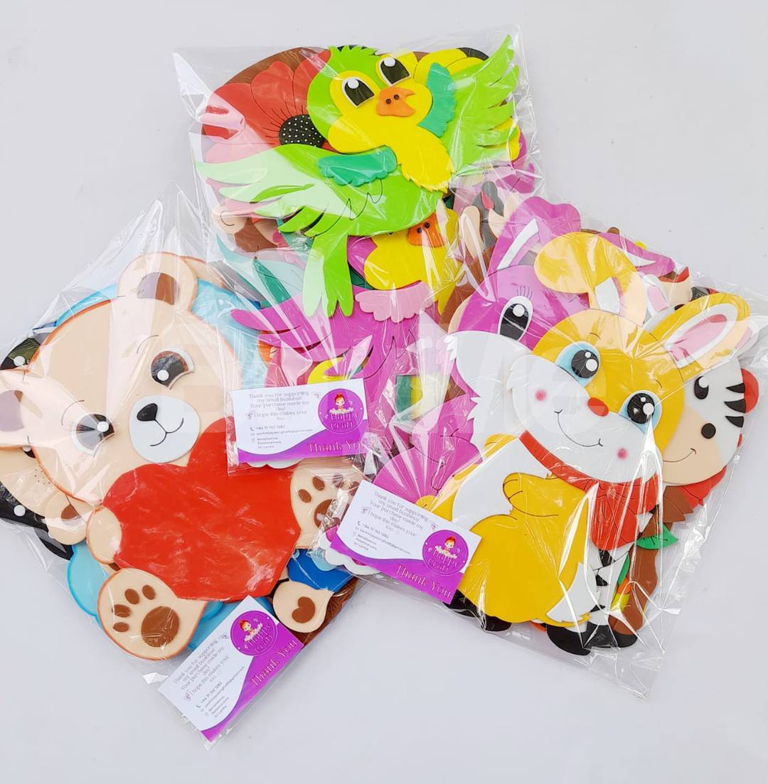 HAPPY CRAFT ANIMAL DESIGNS FOR CHILDREN'S