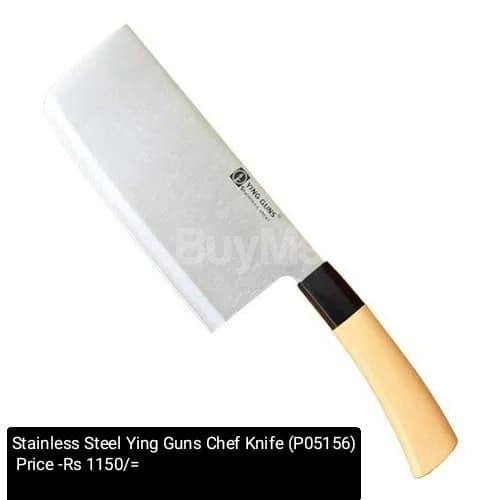 STAINLESS STEEL YING GUNS CHEF KNIFE