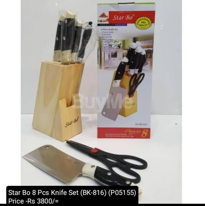 STAR BO 8 PCS KNIFE SET