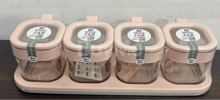4 PCS SPICE JAR SET (P04722)