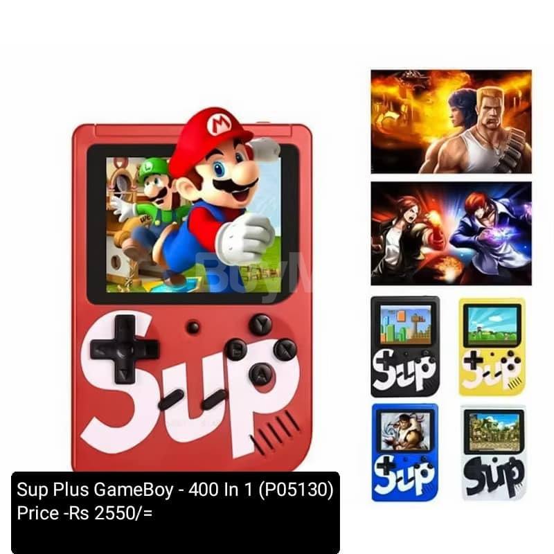 SUP PLUS GAMEBOY - 400 IN 1