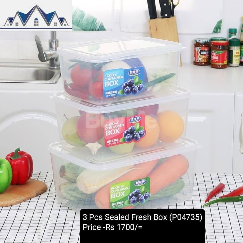 3 PCS SEALED FRESH BOX