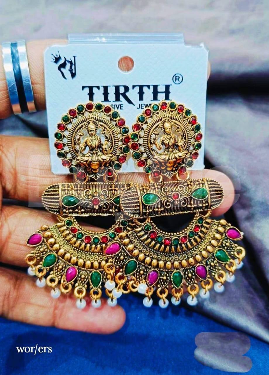 FANCY EARRINGS - JUMKI