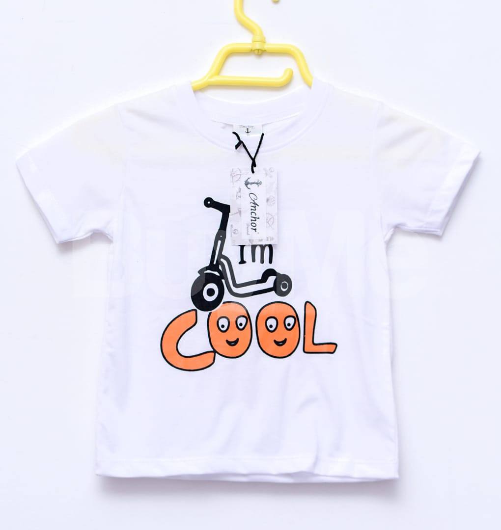 CASUAL KID TSHIRT - WHITE