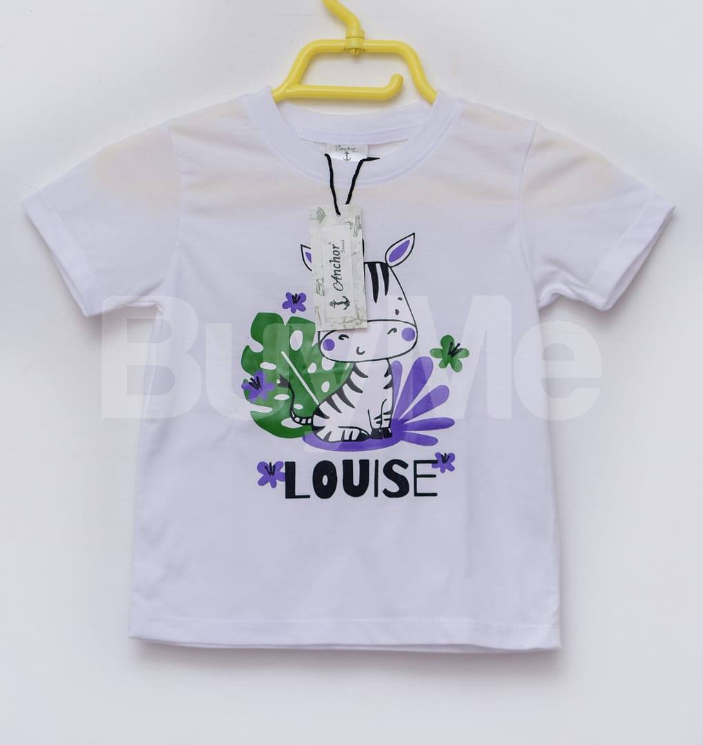 CASUAL PRINTED KID TSHIRT - WHITE