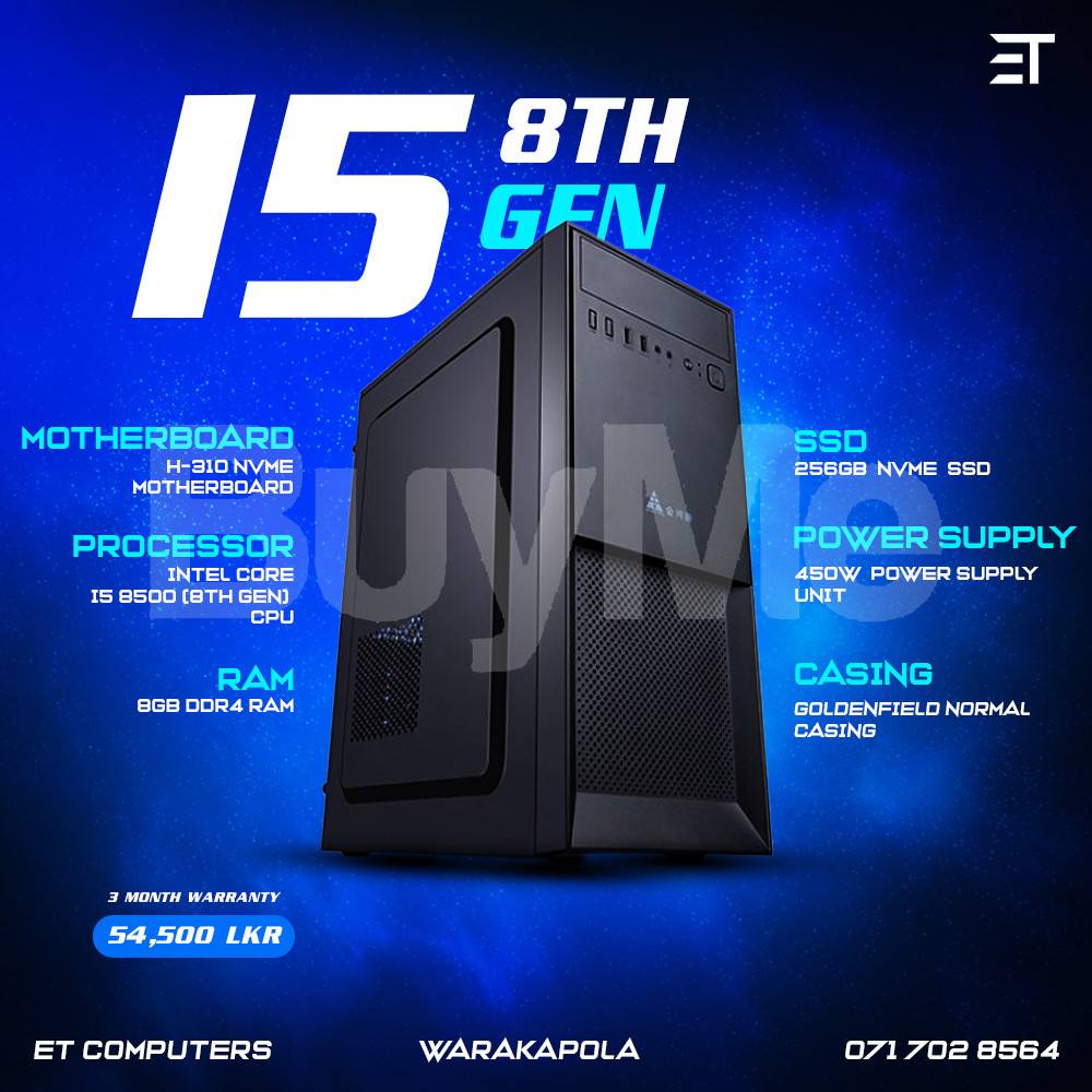 INTEL CORE 15- 8TH GEN