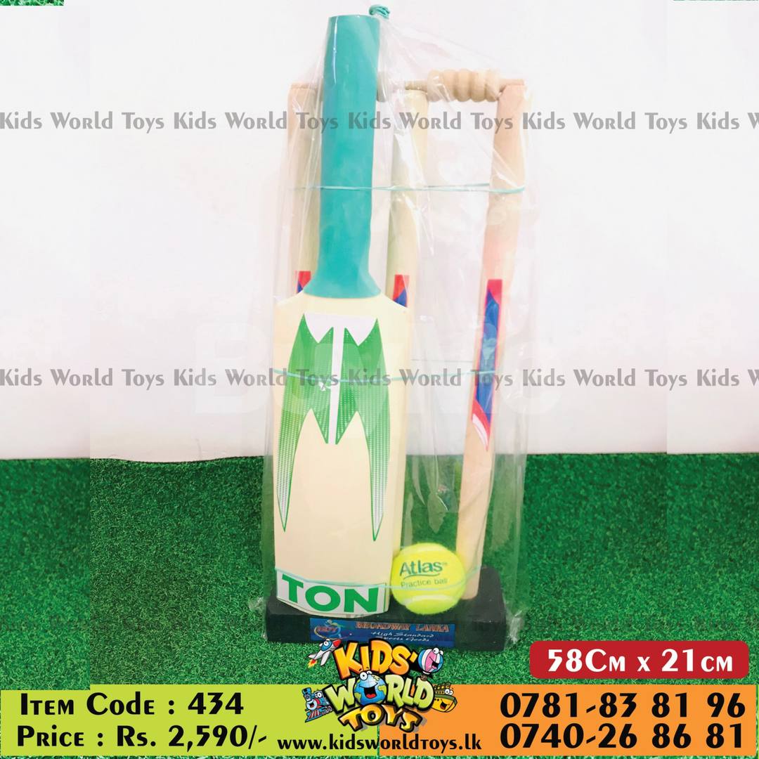 CRICKET BAT WITH BALL TOYS