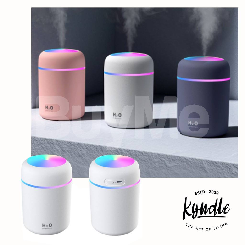 PORTABLE HUMIDIFIER WITH LED LIGHTS - USB