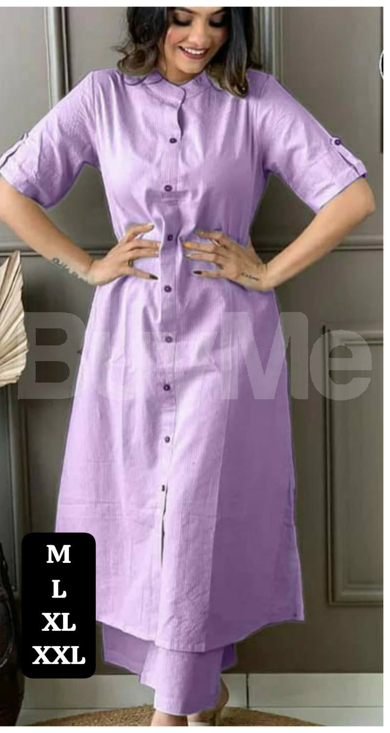 LADIES FULL DRESS - LIGHT PURPLE