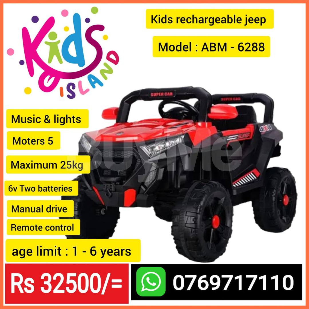 4X4 KIDS JEEP - RED