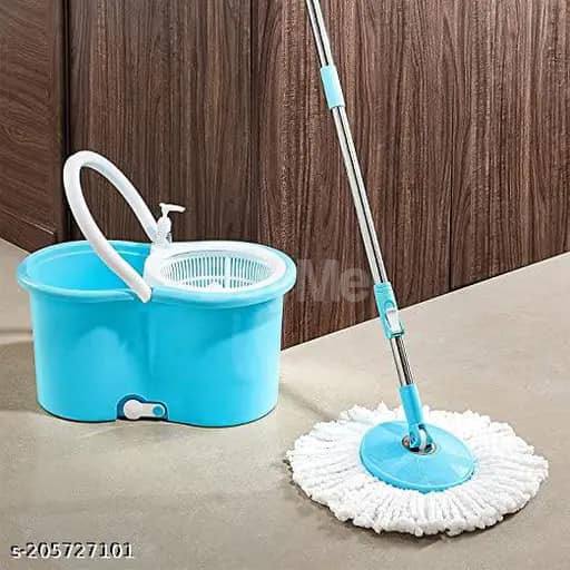 DOUBLE BUCKET SPIN MOP