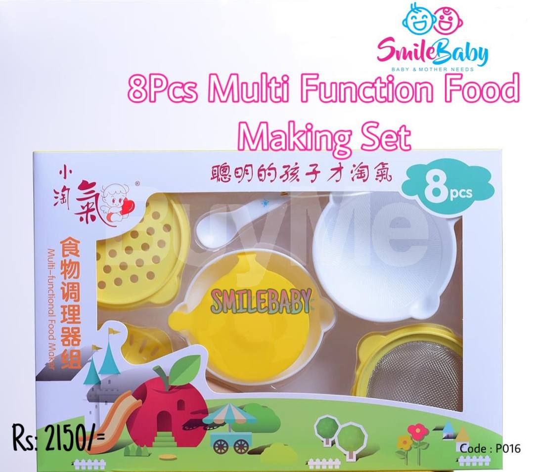 08 PCS MULTI FUNCTION FOOD MAKING SET - KIDS