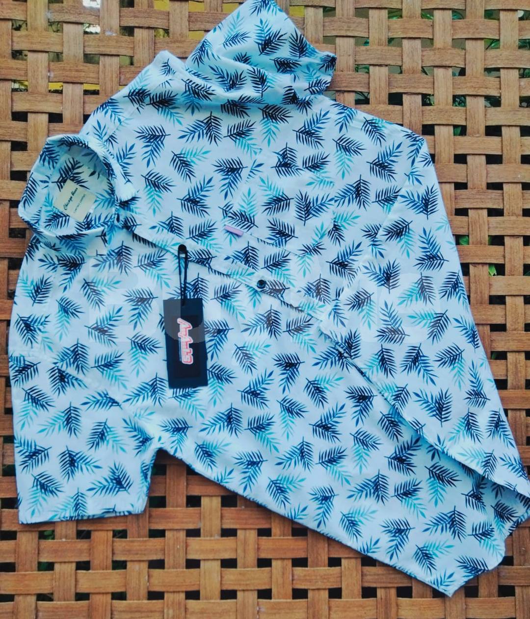 BLUE AND WHITE MIX SHIRTS FOR MEN