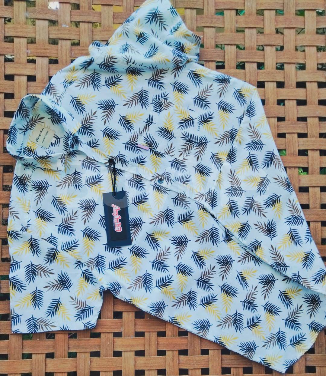 WHITE & YELLOW MIX SHIRTS FOR MEN